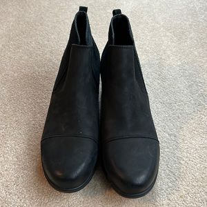 Black Sorel Booties - size 9.5